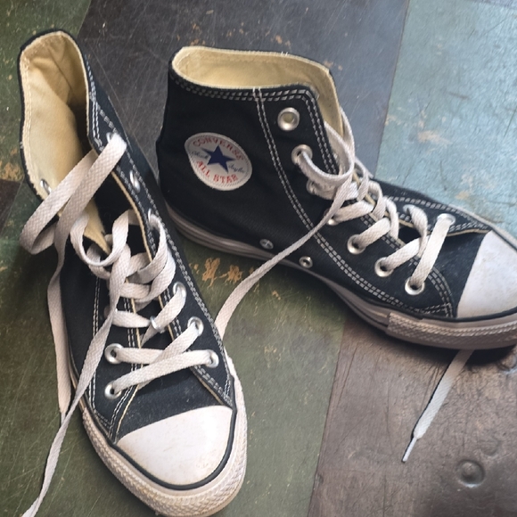 Converse Other - Converse Black and White Chuck Taylor High-Top Sneakers